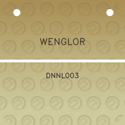 wenglor-dnnl003