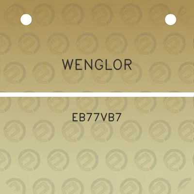 wenglor-eb77vb7