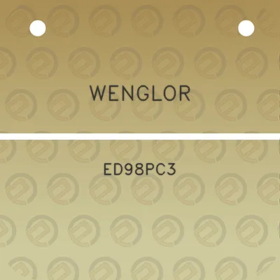 wenglor-ed98pc3