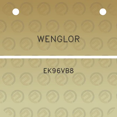 wenglor-ek96vb8