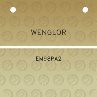 wenglor-em98pa2