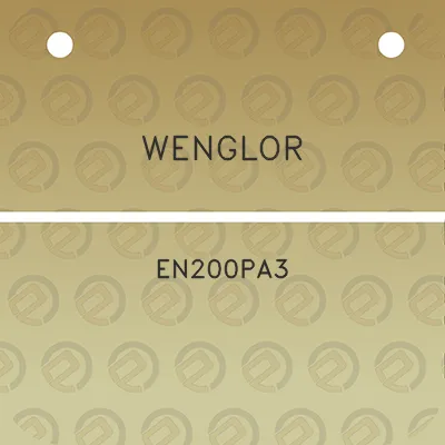 wenglor-en200pa3