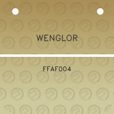 wenglor-ffaf004