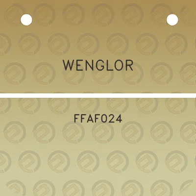 wenglor-ffaf024