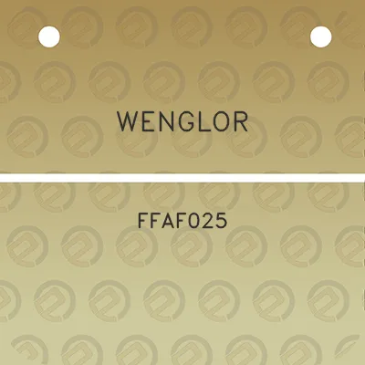 wenglor-ffaf025