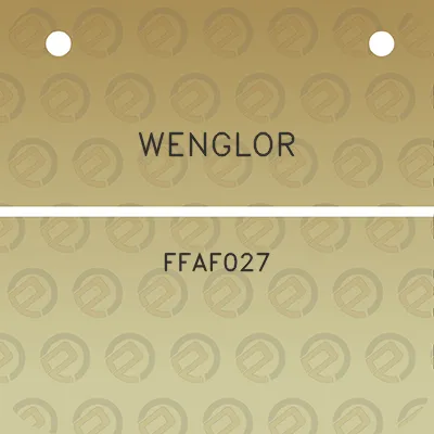 wenglor-ffaf027