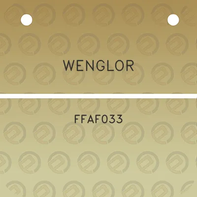 wenglor-ffaf033