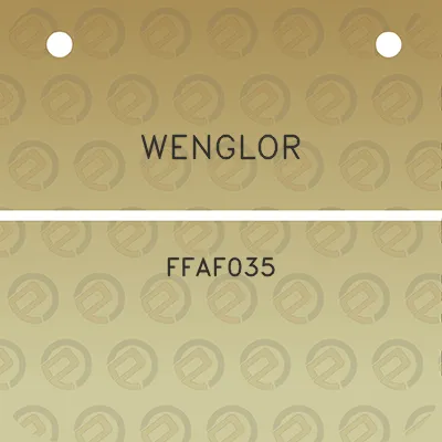 wenglor-ffaf035