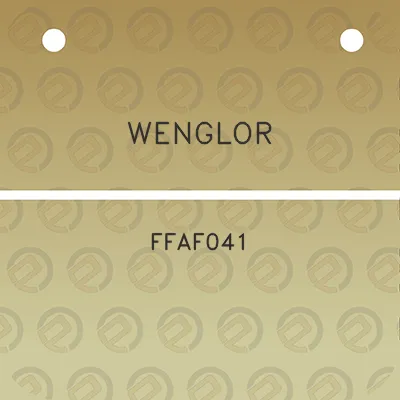 wenglor-ffaf041