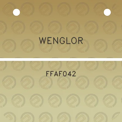 wenglor-ffaf042