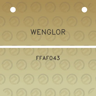 wenglor-ffaf043