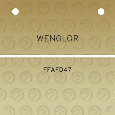 wenglor-ffaf047