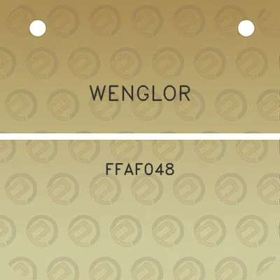 wenglor-ffaf048