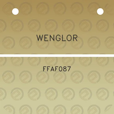 wenglor-ffaf087