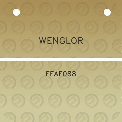 wenglor-ffaf088