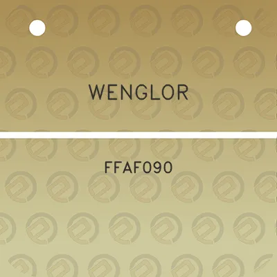 wenglor-ffaf090