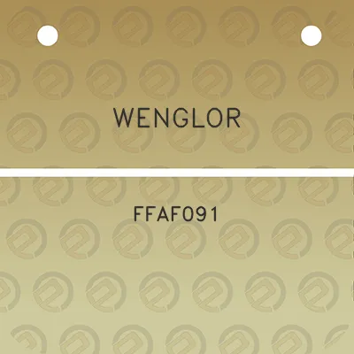 wenglor-ffaf091