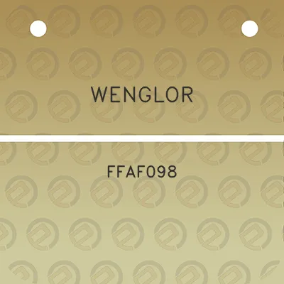 wenglor-ffaf098