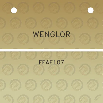 wenglor-ffaf107