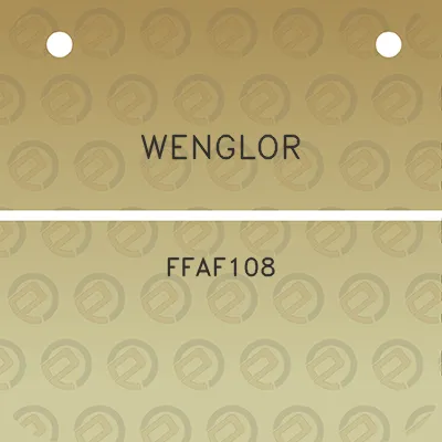 wenglor-ffaf108