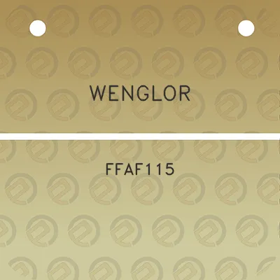 wenglor-ffaf115