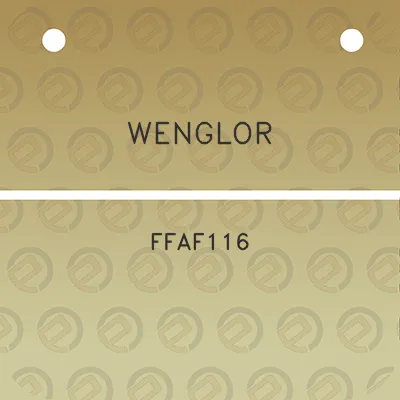 wenglor-ffaf116