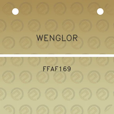 wenglor-ffaf169