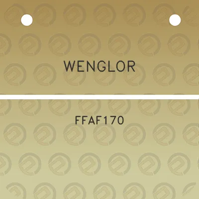 wenglor-ffaf170