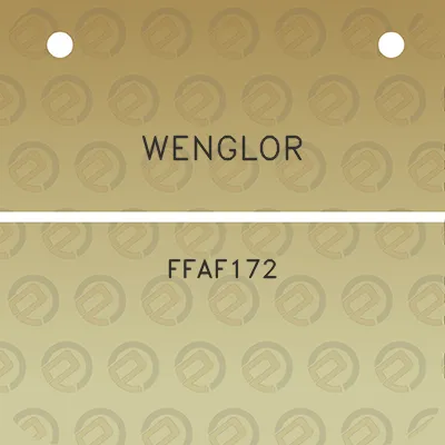 wenglor-ffaf172