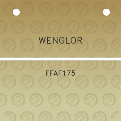 wenglor-ffaf175