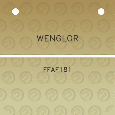 wenglor-ffaf181