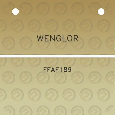 wenglor-ffaf189