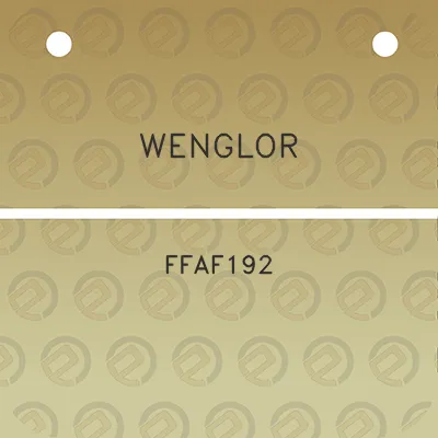 wenglor-ffaf192