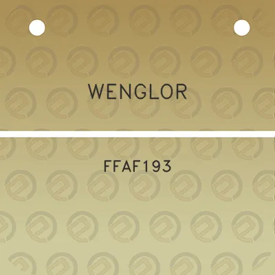 wenglor-ffaf193