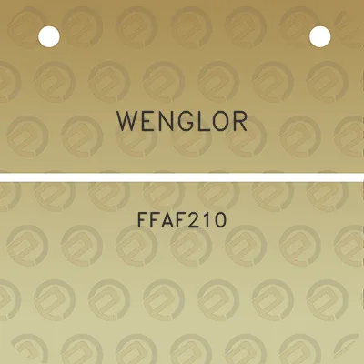 wenglor-ffaf210