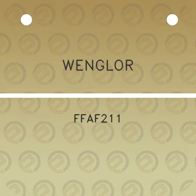 wenglor-ffaf211