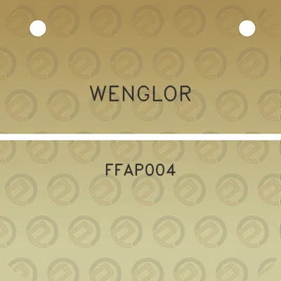 wenglor-ffap004