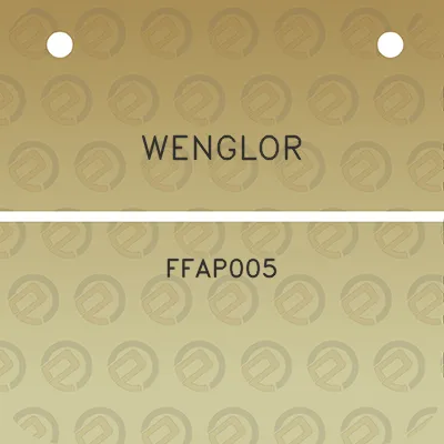 wenglor-ffap005