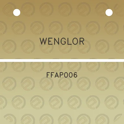 wenglor-ffap006