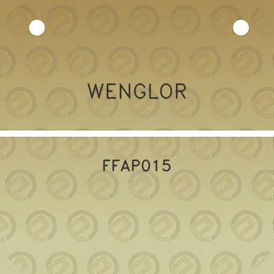 wenglor-ffap015