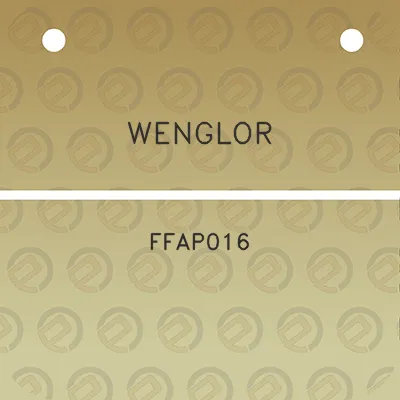 wenglor-ffap016