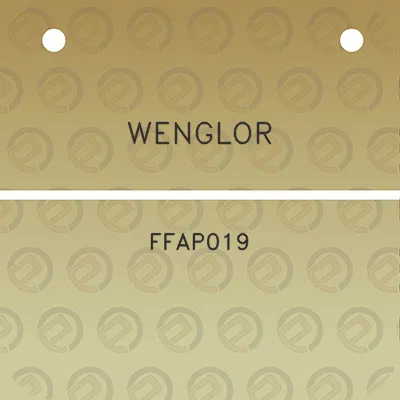 wenglor-ffap019