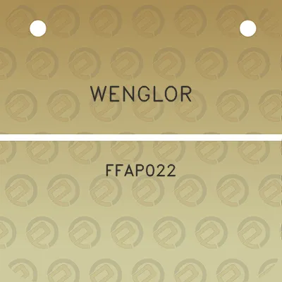 wenglor-ffap022