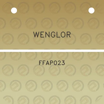 wenglor-ffap023