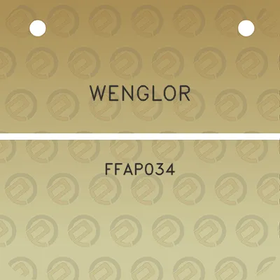 wenglor-ffap034