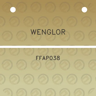 wenglor-ffap038