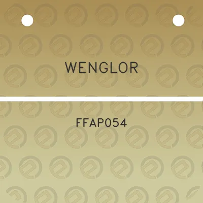 wenglor-ffap054