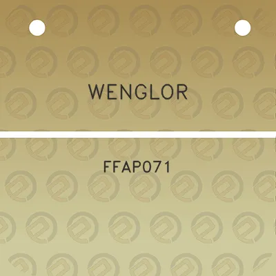 wenglor-ffap071