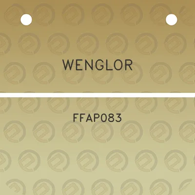 wenglor-ffap083