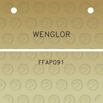 wenglor-ffap091